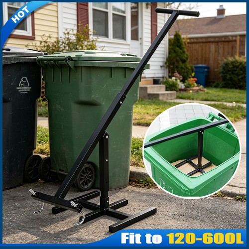 Wheelie bin compactor - compactor, manual