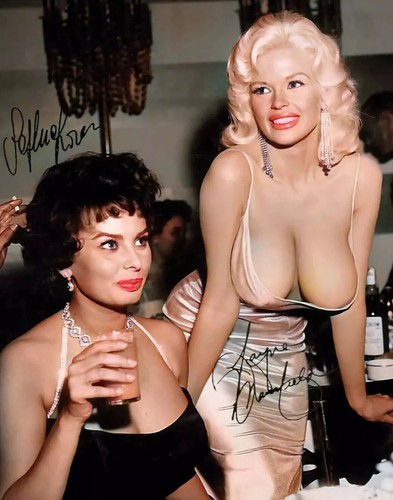 Sophia loren jayne mansfield - sophia,