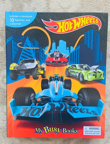 Hot wheels busy book 10 - hot,