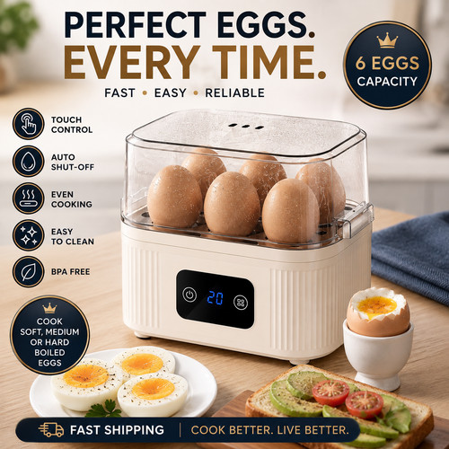 Egg electric cooker - 6,