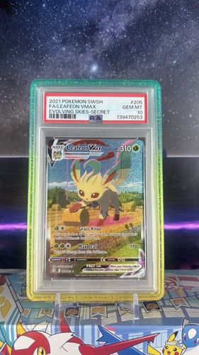 Psa leafeon vmax 205 203 - psa, 205/203