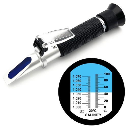 Salinity refractometer for - salinity,
