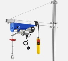 Handuro Mini Electric Wire Rope Hoist 250-500Kg/12-6m Pulley Gantry Winch Hoist