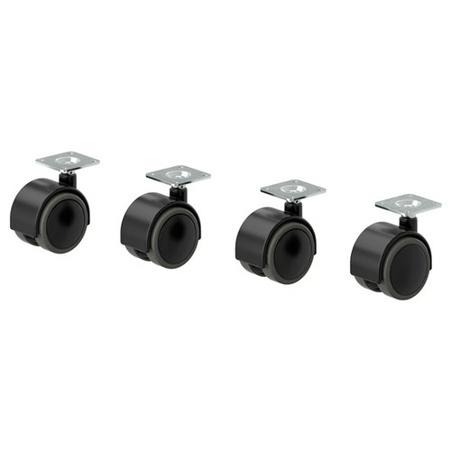 Ikea alex castors black 50mm - alex,