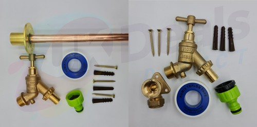 Outside tap kit with - outside, through