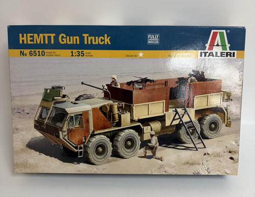 Italeri hemtt gun truck - hemtt,