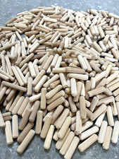 HARDWOOD DOWELS 6mm 8mm WOODEN