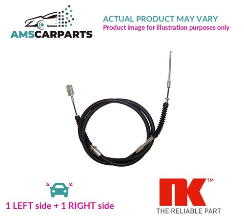 Handbrake cable pair - handbrake,