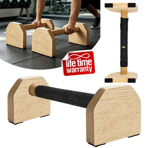 Push bars wood parallettes - bars,