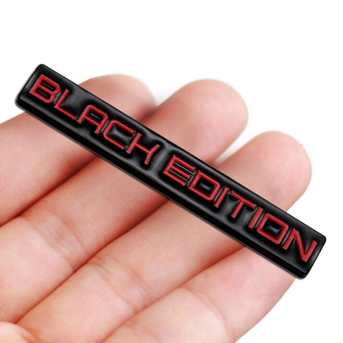 Metal black edition car - 3d,