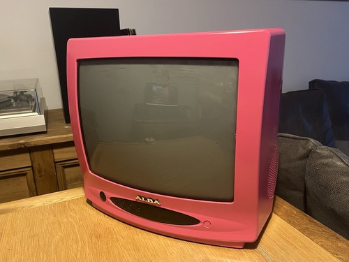 Alba inch crt cube tv - alba, 14-inch