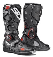 Sidi Motocross Boots Crossfire 2 Black MX Off-Road Enduro Quad ATV Trail
