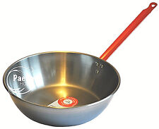 30cm - 38cm Deep Induction One Handle Pan , Wok , Karahi , Deep Paella Pan    