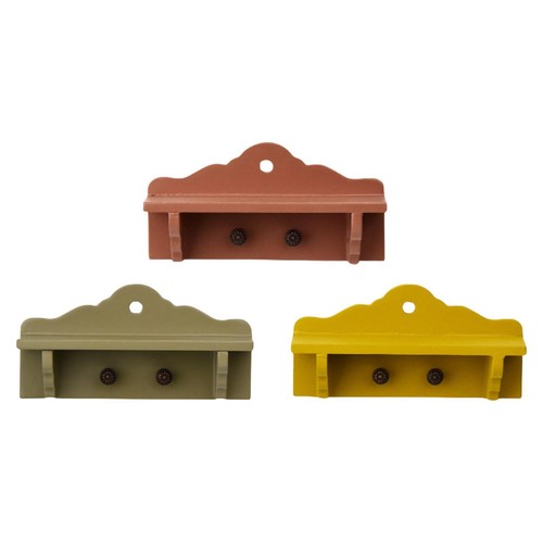 Wooden coat rack - mini, clothes