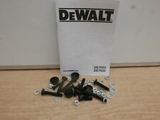 DEWALT FIXINGS PACK FOR MITRE SAW MOUNTING TO DE7033 OR DE7023 TRACKSTANDS