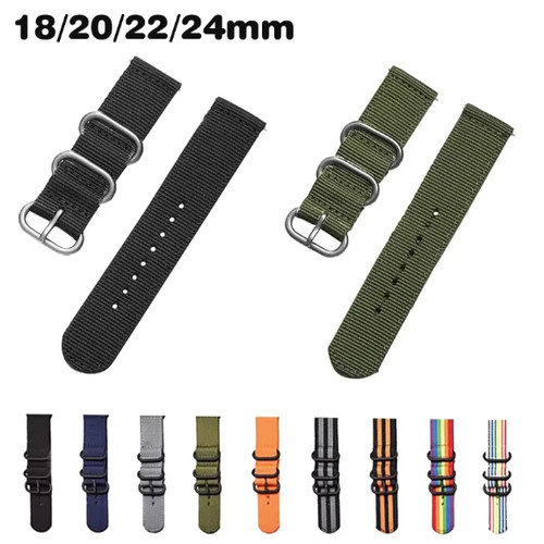 Watch strap band nylon nato - watch,