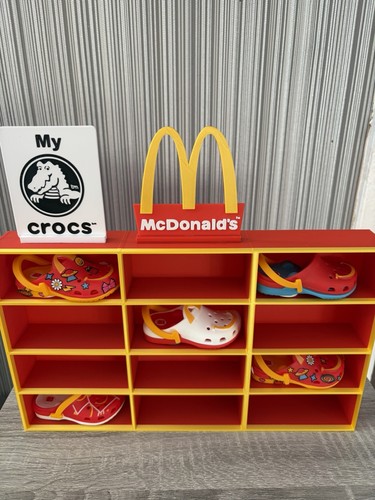 Mcdonald crocs display - mcdonald’s,