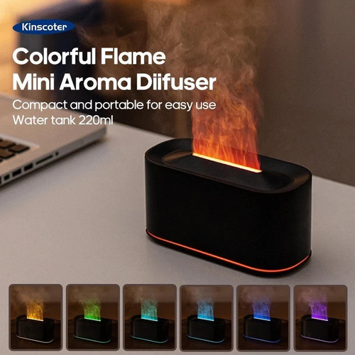 Essential oil flame effect - essential,