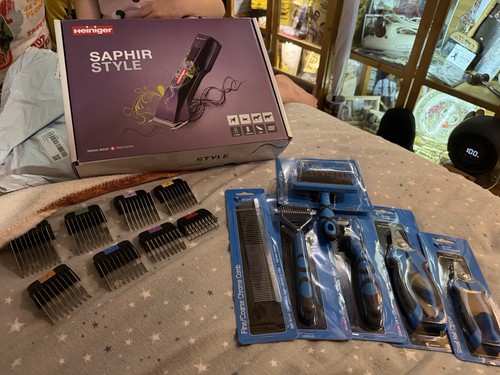 Full dog grooming kit with - full,