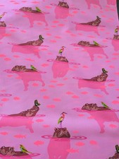 Tula Pink Everglow My Hippos