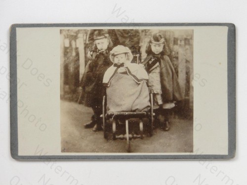 Victorian children baby - children, pram