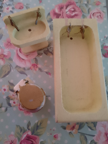 Dolls house furniture vintage - dolls,