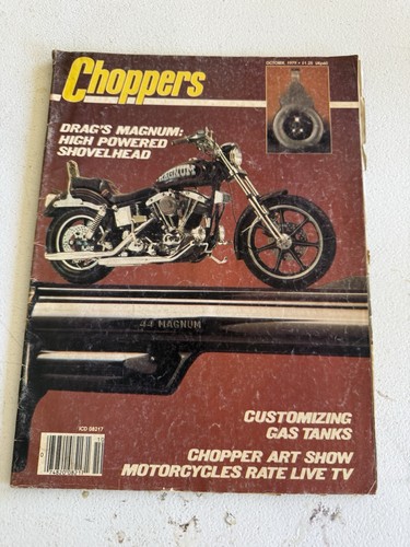 Choppers magazine october 1979 - choppers,