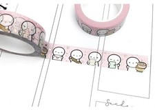 NEW TCMC The Coffee Monsterz Co Planning Time 1.0 15mm Washi Tape Roll