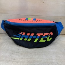 Hi-Tec Bumbag Fanny Pack Cross Body Vintage Style 80s Strap Belt Festival Neon