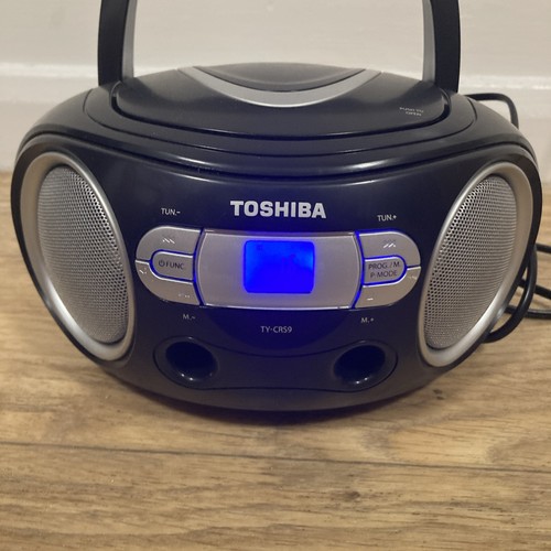 Toshiba blue boombox - , cd