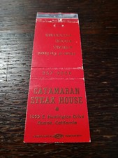 Vintage Matchcover: Catamaran