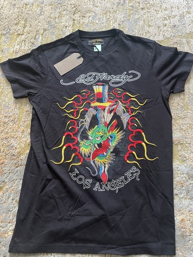 Hardy black men - black, t-shirt