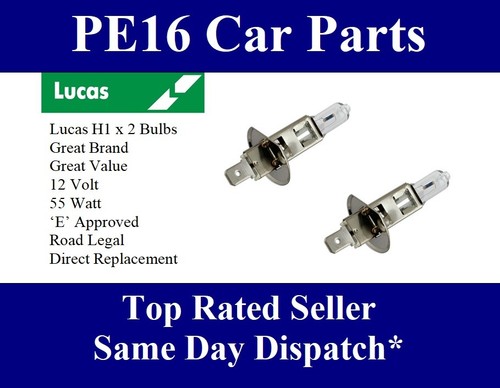Lucas front fog - h1, bulbs