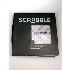 Mattel Scrabble Brand Crossword  Game Deluxe Set New Version Board Game -NEW