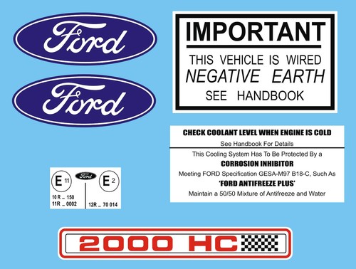 Ford 2000 under bonnet - rs,