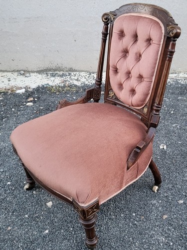 Antique oak salmon - oak, pink