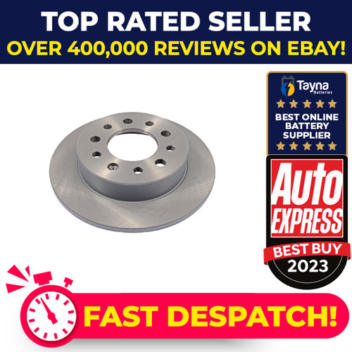 Brake discs pair solid fits - brake,