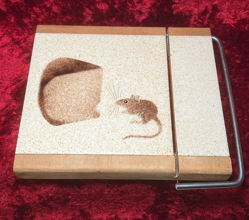 Vintage wood wot knot mouse - wood,