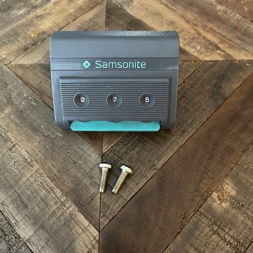 Samsonite combination lock