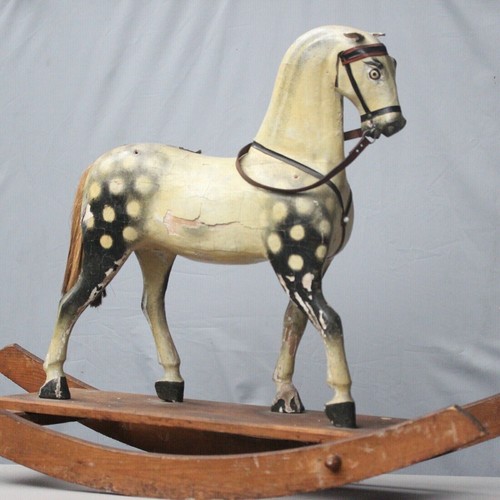 Rare antique rocking horse - rare,
