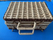 Vintage wicker straw rattan - vintage,