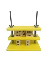 Heavy Duty Cheese Press Adjustable Pressure Blocks for Precision Cheese Making