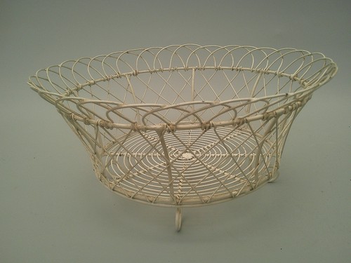 Distressed wire basket - distressed,