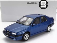 1:18 TRIPLE9 Alfa Romeo 155 1992 Blue Met T9-1800382