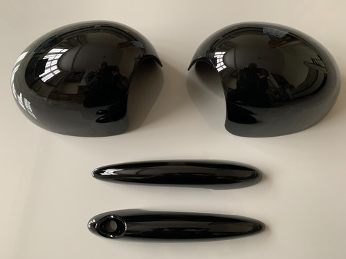 Mini gloss black wing - gloss, mirror