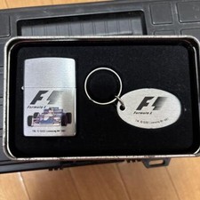 Zippo Formula1 F1 1996 Silver One Side Processing Lighter