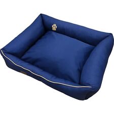 Dog Bed Dog Basket Dog Cushion Dog Sofa Bed Polyester Basket Size XL Blue