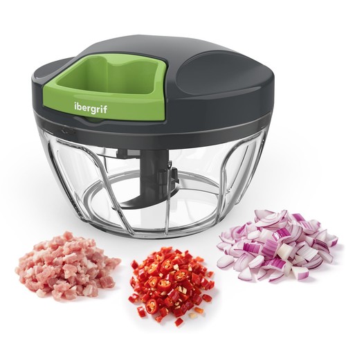 Manual food chopper - manual, vegetable