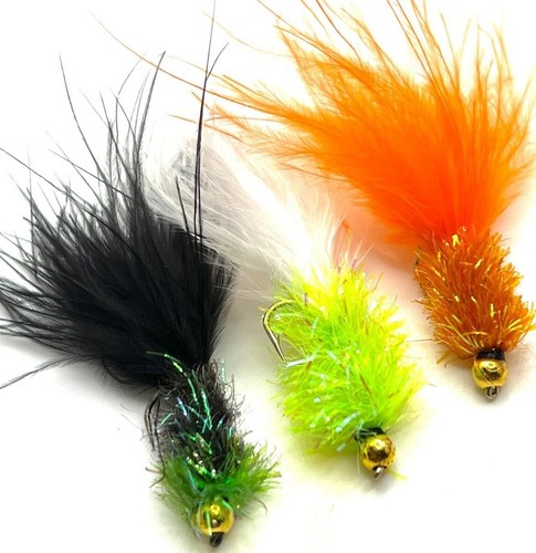 Trout fly fishing flies - flies, orange