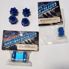 CML Traxxas Revo 3.3 17mm splined wheel hubs hex nuts Servo Rear Damper Mount